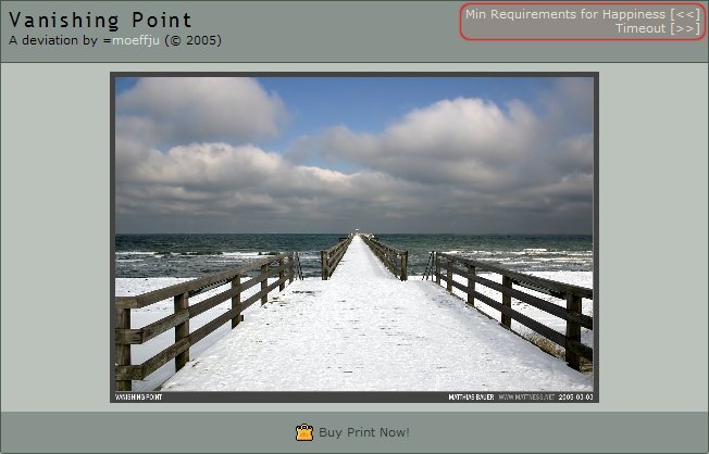 <b>goNEXT</b> adds Previous/Next links to deviations. Screenshot of goNEXT